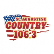 106.3 St. Augustine Country logo