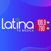 Latina 106.9 & 790 logo