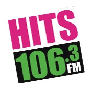 HITS 106.3 logo