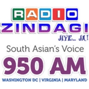 Radio Zindagi 950 AM logo
