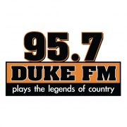 95.7 Duke FM logo