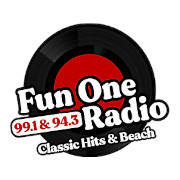 99.1 & 94.3 Fun One Radio logo