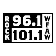 Rock 96.1/101.1 WFAW logo
