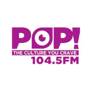 Pop 104.5 logo