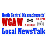 WGAW 1340 AM and 98.1 FM logo