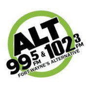 ALT 99.5 & 102.3 logo
