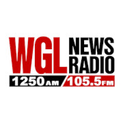 WGL News Radio 1250 AM/105.5 FM logo