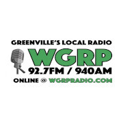 92.7 FM 940 AM WGRP logo