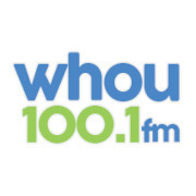 WHOU 100.1 FM logo