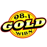 98.1 WIBN Gold logo