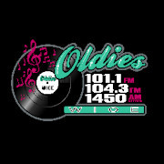 Oldies 101.1, 104.3 & Stereo 1450 WIOE logo