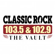 103.5 & 102.9 The Vault logo