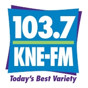 103.7 KNE-FM logo