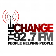 The Change 92.7 logo