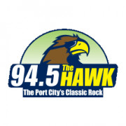 94.5 The Hawk logo