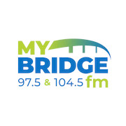97.5 & 104.5 The Bridge logo