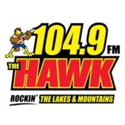 104.9 The Hawk Logo