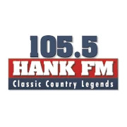 105.5 HANK-FM logo