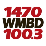 1470 & 100.3 WMBD logo