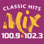 Mix 100.9 & 102.3 logo