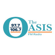 97.7/106.7 The Oasis logo