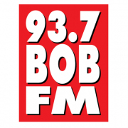 93.7 BOB FM logo