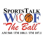 WOOF Sports Talk The Ball logo