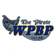 WPBP 104.5 The Pirate logo