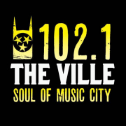 102.1 The Ville logo