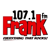 107.1 FM Frank logo