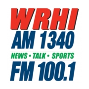 WRHI FM 100.1 logo