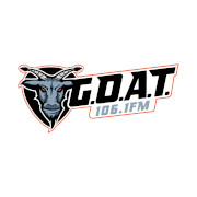 106.1 The Goat logo