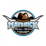 Maverick 95.1 & 94.3 logo