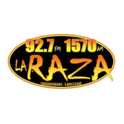 La Raza 92.7 & 1570 logo