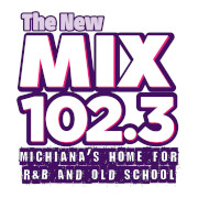 The New Mix 102.3 logo