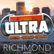Ultra Richmond 94.1 FM 1540 AM logo