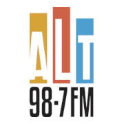 Alt 98.7 FM logo