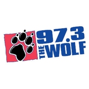 97.3 The Wolf logo