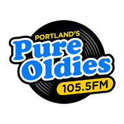 Pure Oldies 105.5 logo