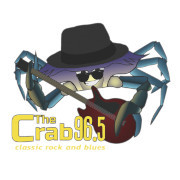 96.5 The Crab logo