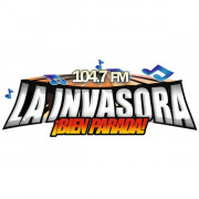 La Invasora 104.7 logo