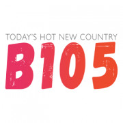 Today's Hot New Country B105 logo