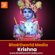 Bhaktiworld Media Krishna logo