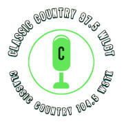 Classic Country 97.5 & 104.5 logo